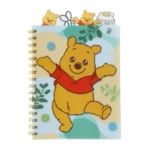 NEW Disney WinNEW Disney Winnie the pooh tabbed lined journal notebook